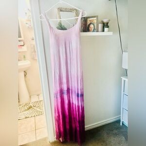 Soma Pink and Purple Maxi Dress